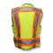 Radians Hi-Vis Cl2 Hvy Wvn 2Tn Wvn/Msh Engr Vst-Grn-S SV55-2ZGD-S - alternate 9